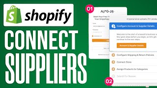 How To Connect Suppliers to Shopify Quick amp Easy [upl. by Narot]