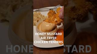 Chicken Tenders in the Air Fryer Easy Recipe With Honey Mustard Sauce chicken recipe [upl. by Jens]