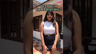 Must Have Crop Tops For Women  Style Guide For Women  Casual Outfits  Myntra shorts [upl. by Tiphani269]