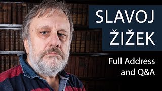 Professor Slavoj Žižek  Full Address and QampA  Oxford Union [upl. by Arraes]