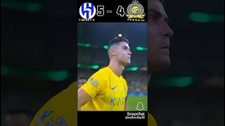 Al Nassr 11 Al Hilal ⚽ football ronaldo [upl. by Domella]