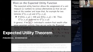 Expected Utility Theorem and Certainty Equivalent [upl. by Gosser954]