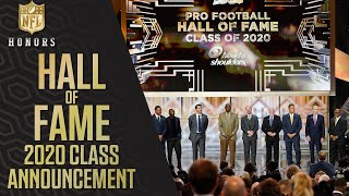 Hall of Fame Class of 2020 Announced  2020 NFL Honors [upl. by Darrelle]