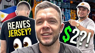 Hunting For Austin Reaves Jersey In Largest Manila’s Market 🇵🇭  World Cup Vlog [upl. by Htebirol]