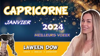 CAPRICORNE JANVIER 2024  Un retournement de situation en votre faveur patience   HOROSCOPE [upl. by Maritsa]