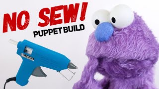 NO SEW Puppet Build  Easy to Follow  Make a Puppet Easy [upl. by Aiderfla]