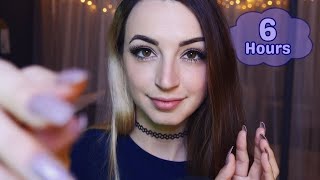 6 Hours of ASMR Face Attention  Whispered [upl. by Anaerb502]