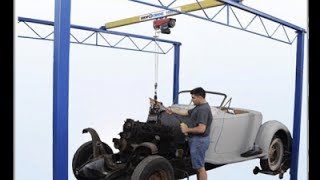 Shop Crane Hoist Overhead Lifting Systems [upl. by Ondrea505]