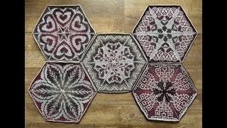 How to make Tunisian R1 and R2 stitches [upl. by Lurette]