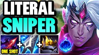 WHEN VARUS HITS 675 AD HIS ARROWS BECOME A LITERAL ONE SHOT MAX SNIPER BUILD [upl. by Lina]