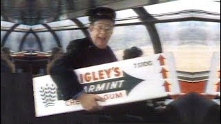 Wrigleys Spearmint Gum  quotThe Big Long Lasting Flavorquot Commercial 1975 [upl. by Madlin]