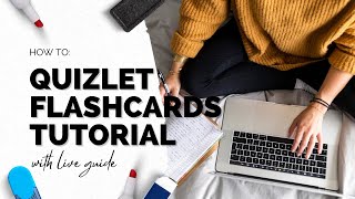 Getting Started with Quizlet Flashcards [upl. by Anirahs]