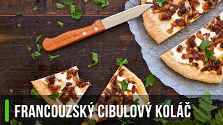 Francouzský cibulový koláč bez lepku [upl. by Lowson]