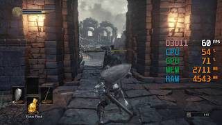 GeForce GTX 1060 3GB  Intel Core i54690K  Dark Souls III FPS Test [upl. by Howarth484]