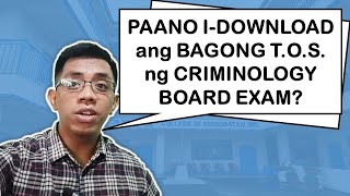 PAANO IDOWNLOAD ANG TOS 2024  Criminology Talks [upl. by Schaper]