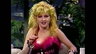 Cyndi Lauper  Live Change Of Heart  Inteviews Part 2 [upl. by Enirehtac]