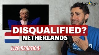 Joost Klein quotEUROPAPAquot 🇳🇱 NETHERLANDS  SPANISH REACTS to LIVE PERFORMANCE EUROVISION 2024 Reaction [upl. by Fotzsyzrk]