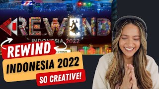 REWIND INDONESIA 2022  REACTION [upl. by Leuas]