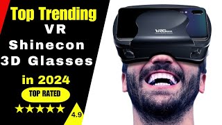 VR Shinecon 100 Helmet 3D Glasses ✅Choice Your Helmet [upl. by Anelaj]