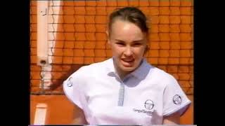 1995 Hamburg Semifinal Hingis vs Huber [upl. by Noramac]