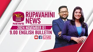 20241101  Rupavahini English News  900PM [upl. by Jeana690]