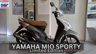 YAMAHA MIO SPORTY Quick Walkaround Review [upl. by Ynaiffit]