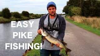 The EASIEST way to catch pike on lures UK Lure fishing How To [upl. by Madlen]