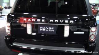 Black 2011 Range Rover Autobiography at 2011 Washington DC Auto Show [upl. by Trinetta]