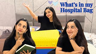 Whats in my Hospital Bag 👶🏻🤰🏻 Packing  Baby and Mom essentials  Pregnancy Malavika Krishnadas [upl. by Tsirhc]