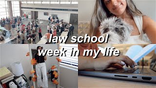 LAW SCHOOL WEEK IN MY LIFE first week of classes [upl. by Reema]