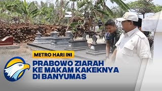 Prabowo Ziarah Ke Makam Kakeknya di Banyumas [upl. by Athelstan]