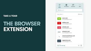 Take a tour of the Dashlane browser extension [upl. by Oderfigis]