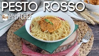 Come preparare il pesto rosso a casa  Tutorial cucina PetitChefit [upl. by Mcfadden]