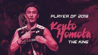 Kento Momota The King  Player of the year 2019  Kento Momota Best Rallies amp Shots  God of Sports [upl. by Mun458]