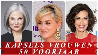 Nieuwe kapsels vrouwen 50 voorjaar 2018 [upl. by Airotnes]