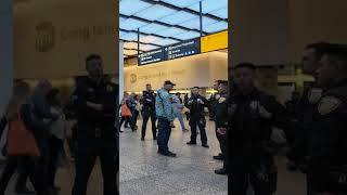 NEW YORK CITY POLICE THREATENING PREACHER WITH POSSIBLE ARREST FOR DISORDERLY CONDUCT NOMICROPHONE🚔 [upl. by Phillipp]