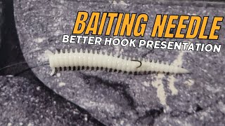 Improved small hook lure presentation with a baiting needle [upl. by Lenaj293]