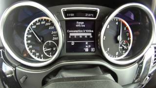 2012 MercedesBenz ML250 BlueTEC acceleration [upl. by Herminia]