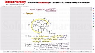 Topic 32 Antitubercular Antibiotics  Rifampicin  Rifabutin  Streptomycin  Cycloserine  TB [upl. by Ellivnarg]