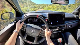 2024 Toyota Tacoma TRD Pro  POV First Impressions OffRoad [upl. by Kirimia]