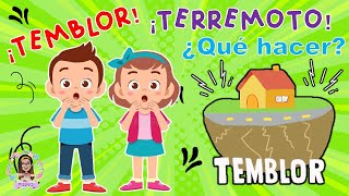 Recomendaciones ante un sismo para niños [upl. by Yarrum501]