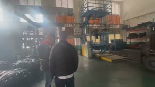 customer from Europe come to our factory to learn rubber extrusion vulcanization machine operation [upl. by Studnia]