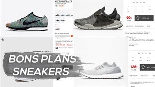 SELECTION BONS PLANS SNEAKERS   Soldes été 2017 [upl. by Erodavlas]