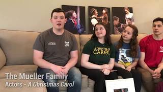 Geva Tribute The Mueller Family Actors A Christmas Carol [upl. by Roseanne806]