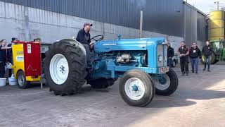 Fordson Super Major 6 cylinder on the dynamometer [upl. by Nickey447]