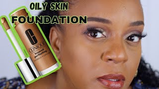 BEST FOUNDATION FOR OILY SKINCLINIQUE BEYOND PERFECTING FOUNDATION amp CONCEALER SHADE GOLDEN 114 [upl. by Philippa]