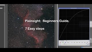 Astrophotography Pixinsight Beginner Processing Just 7 Steps [upl. by Uehttam]