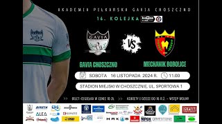 LIVE Gavia Choszczno vs Mechanik Bobolice [upl. by Lashar]