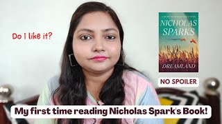 Dreamland by Nicholas Sparks Book Review  No Spoilers [upl. by Sinned]