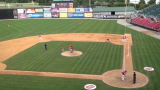 Mudcats win in extra innings [upl. by Aivek]